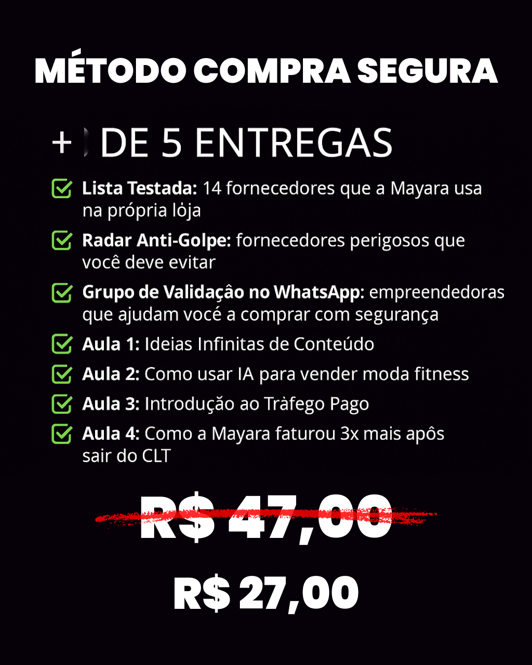 MÉTODO COMPRA SEGURA